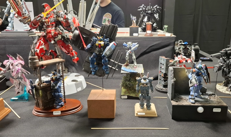 SIG Plamo RX-179 Mk.II Gundams bij SMC 2025