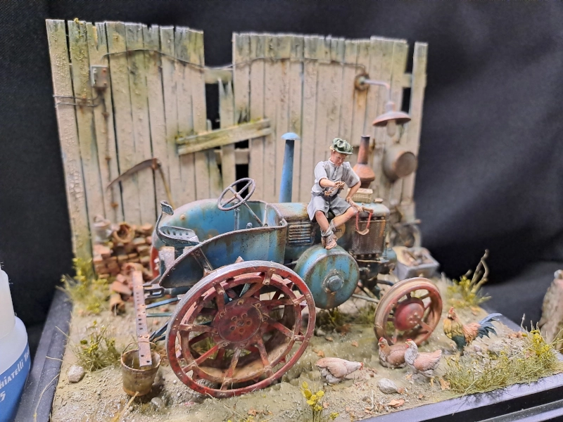 Lanz Bulldog D8500 (MiniArt) bij SMC 2025