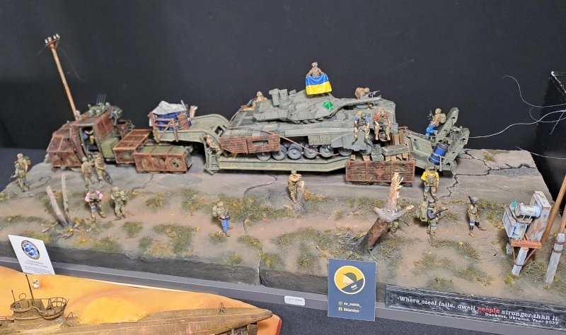 Oekraïne diorama bij SMC 2025