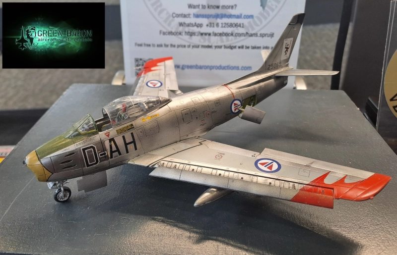 F-86F-40 Sabre - Green Baron
