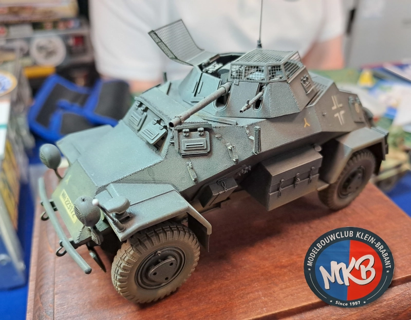 Sd.Kfz. 222 - Modelbouwers Klein Brabant