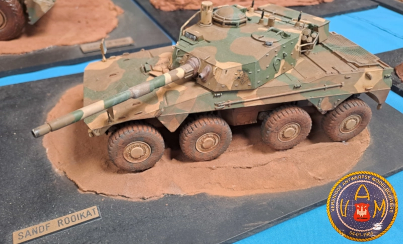 SANDF Rooikat - Verenigde Antwerpse Modelbouwers