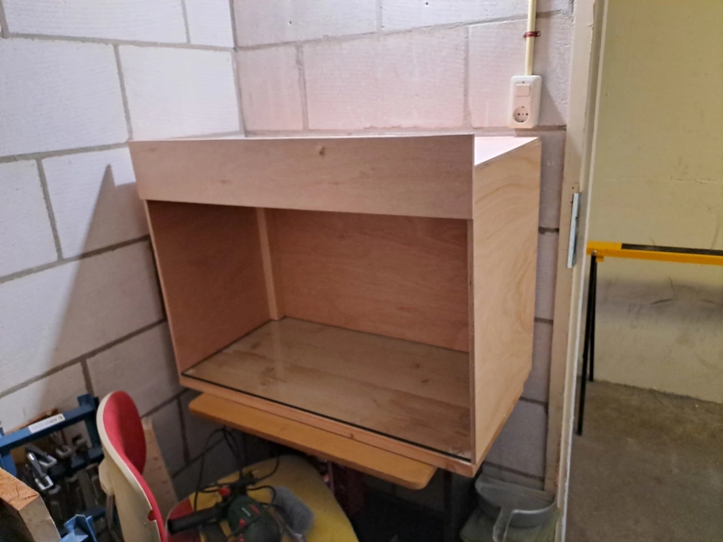 airbrush cabine met deksel