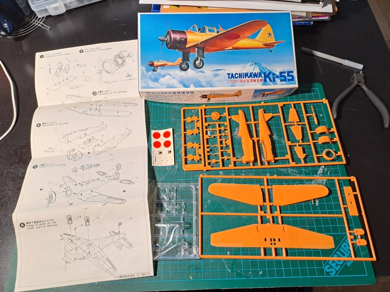 Fujimi Ki-55 trainer kit