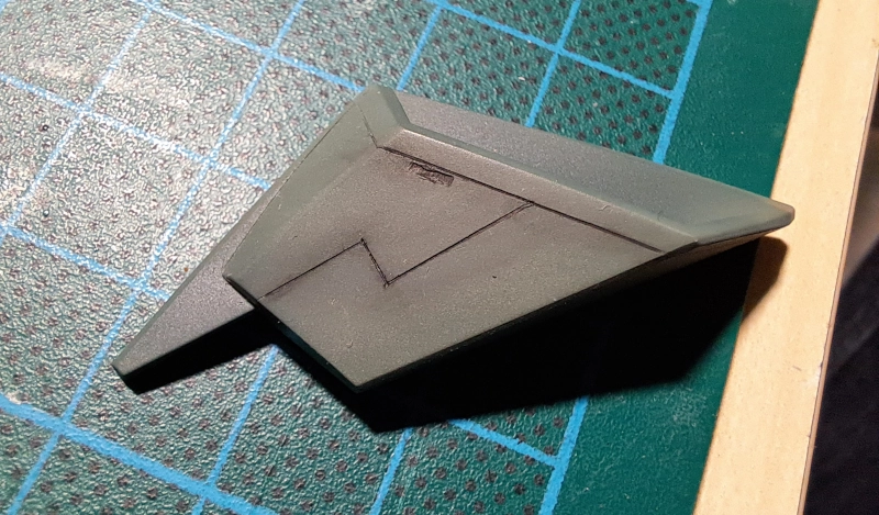 Schoongemaakte paneel lijnen