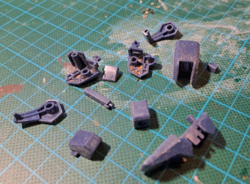 onderdelen opgegeten door de stofzuiger