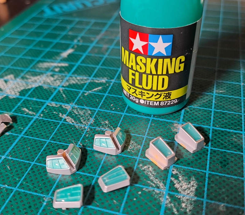 ventilatoren met maskeervloeistof