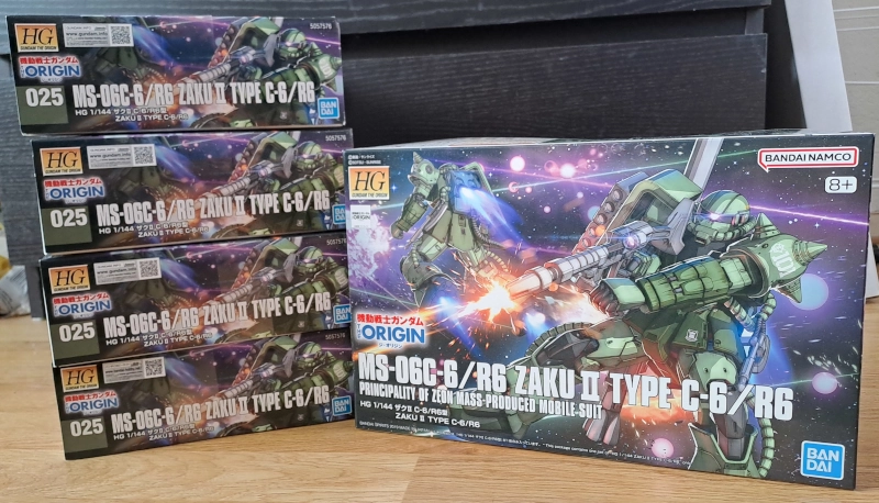 Char's Zaku 2 - The Origin doosje