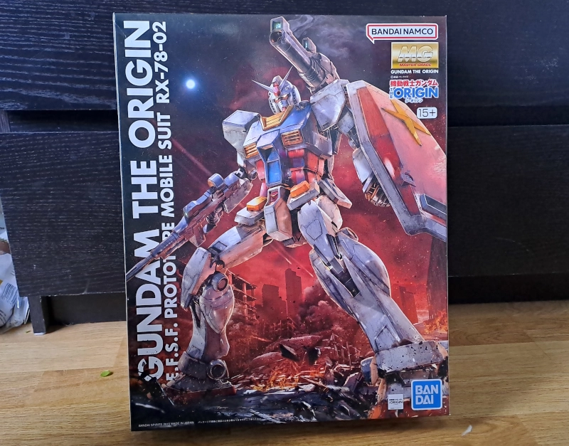 RX-78-2 Origin doosje
