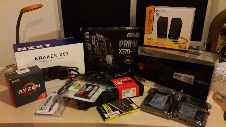 Nieuwe computeronderdelen