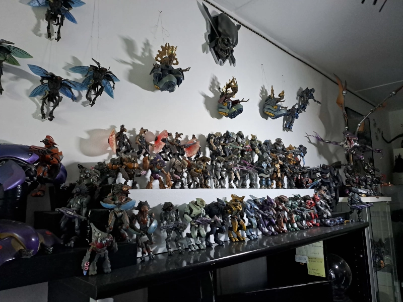 Halo collectie van mijn broer