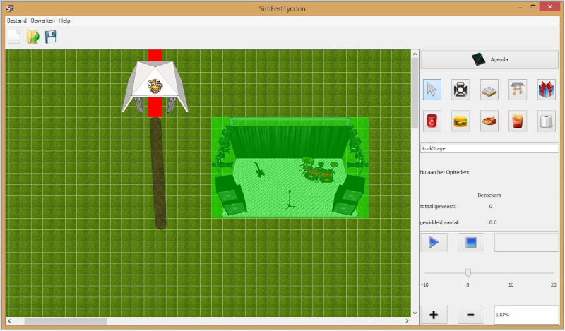 Screenshot festival simulator