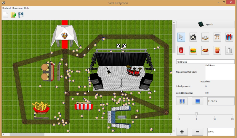 Screenshot festival simulator